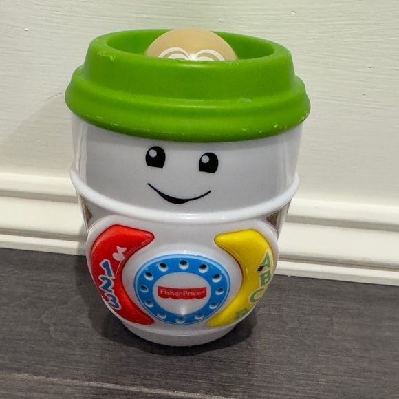 Fisher Price Singing Musical Coffee Cup Kids Toy - Picture 1 of 4